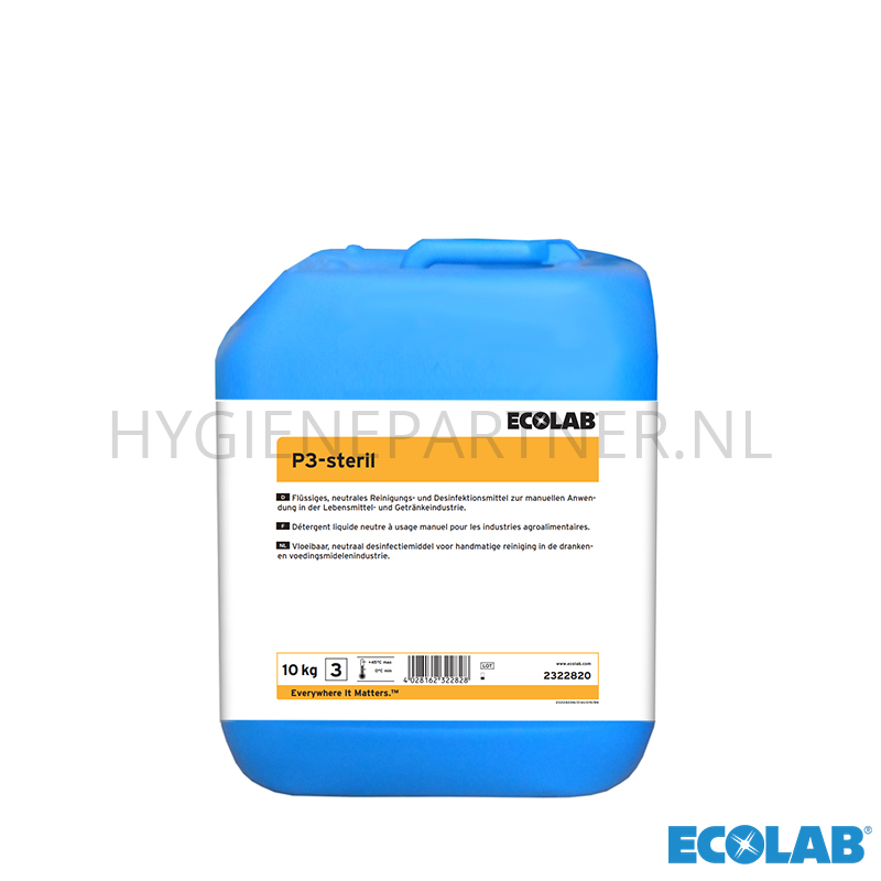 RD051179 Ecolab P3-steril reiniging en desinfectiemiddel 5 liter (B)